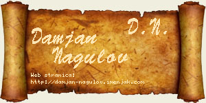 Damjan Nagulov vizit kartica